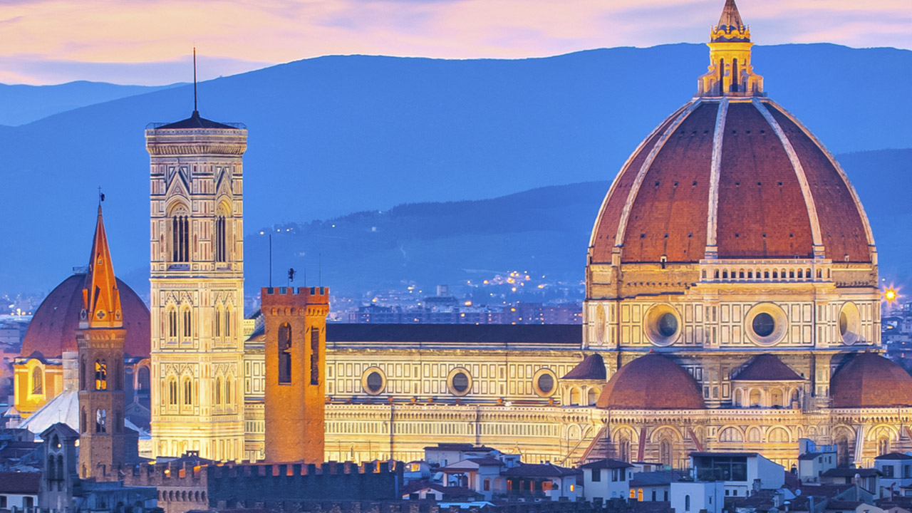 Teaser image of iconic buildings in Italy - Click to learn more about this program