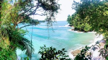 photo of the a beach in Costa Rica