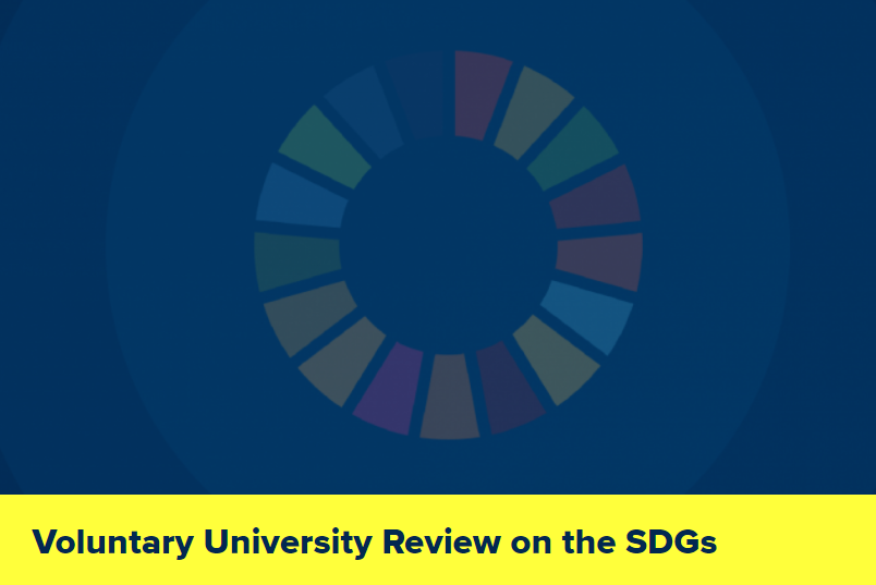 Graphic for Voluntary University Review of SDGs