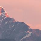 Image of a mountain peak in Nepal