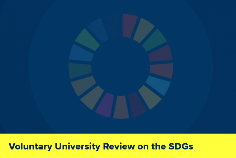 Graphic for Voluntary University Review of SDGs 