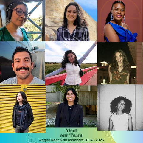 Meet our team collage of students.