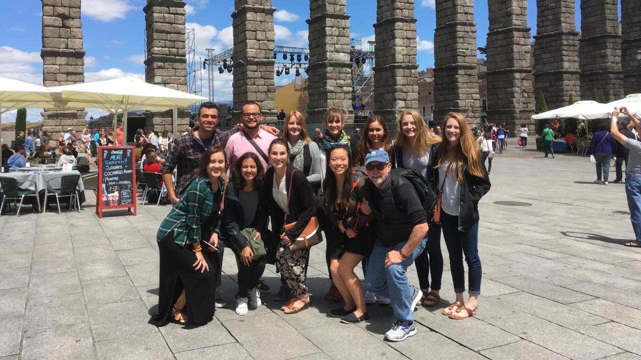 UC Davis Summer Abroad Spain - Group Shot