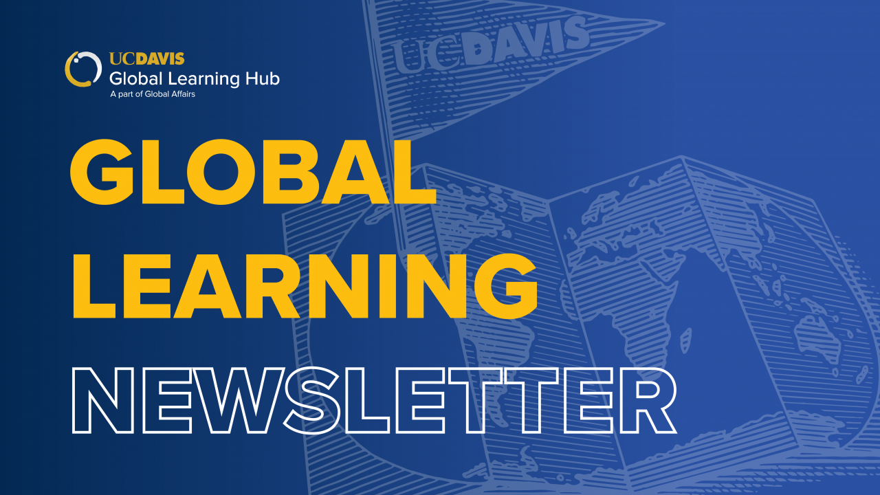 Global Learning Newsletter Graphic