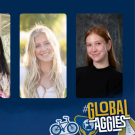 SDG Intern Headshots with the Global Aggies logo 