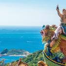 Teaser Image of a statue on top of a building structure in Taiwan - Click to learn more about this program