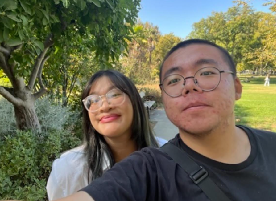Kiara and her language learning friend
