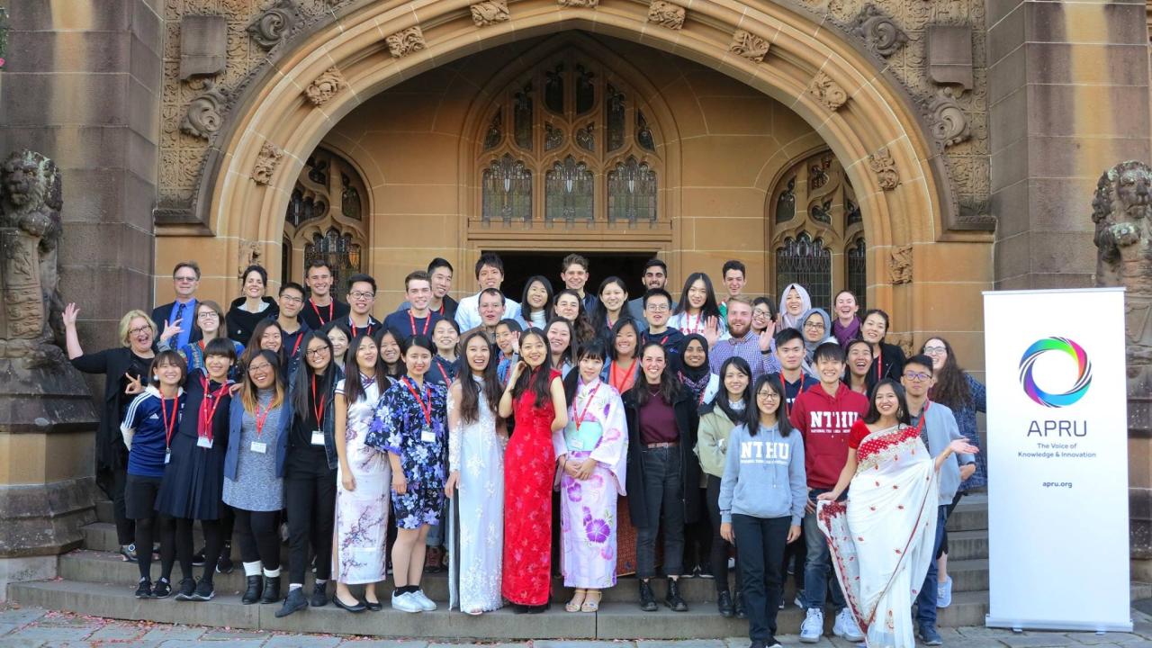 Association of Pacific Rim Universities 2018 Undergraduate Leadership Program - Group Photo APRU Group Shot