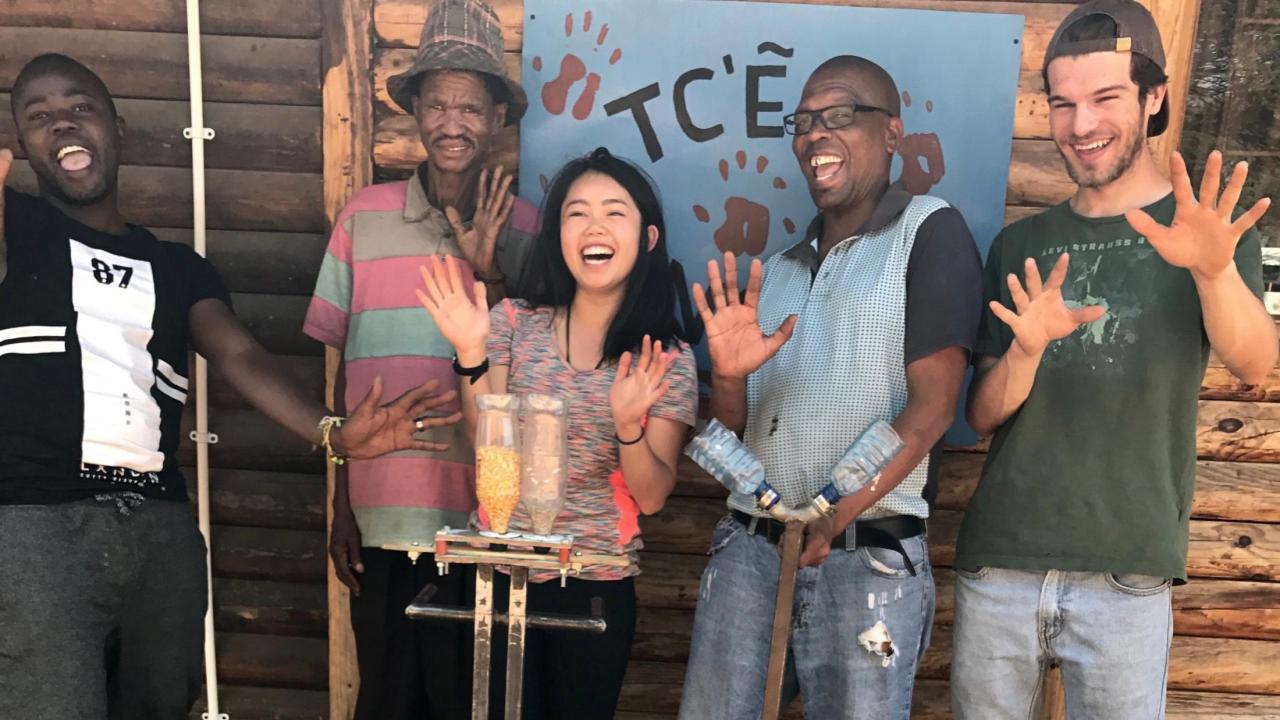 Stephanie Lew with Precision Planter and team