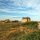 house on a hill in France
